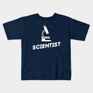 I'm A Scientist With A Microscope Kids T-Shirt